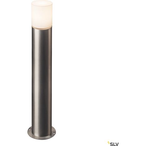 Borne extérieure ROX ACRYL 90 inox E27 20W max IP44 inox 304 - SLV - 1001490