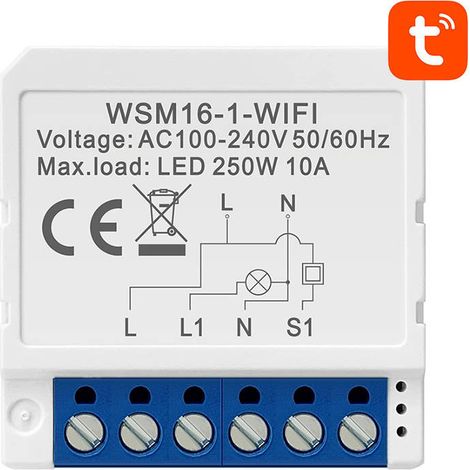 Avatto WSM16-W1 tuya smart WiFi-Wandschalter (1/3)