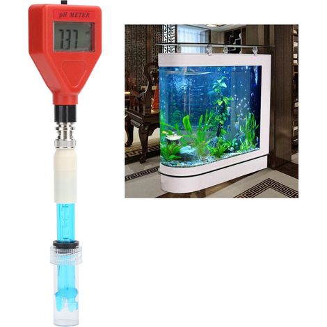 Wasserqualitätsprüfset mit pH-Meter für Spa, Aquarium, Schwimmbad und Labor (1/5)