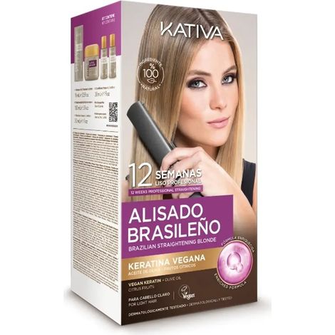 Completo Kativa Alisado Brasileno Biondo