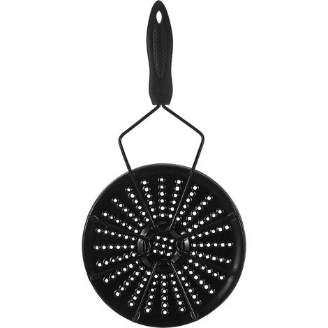 Plaque Conductrice de Chaleur Noire pour Cuisinière à Gaz Diffuseur de Chaleur Anti Brûlure Plaque Adaptatrice Thermique pour Petites Casseroles (1/5)