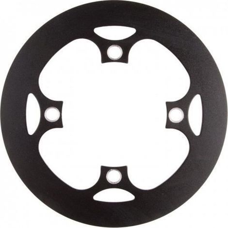 Protection Chaîne - Acier - Pour Vélo Tout-Terrain - 42 Dents - 4 Bras - Pas 104 Mm - Noir - Unité