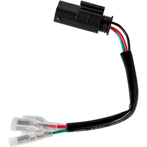 Adaptateur secteur pour moto, câble d'alimentation compatible avec les modèles BMW R90ORT, R1100GS, R1150GS, R1200RS, R1250GS, F650GS et F800S. (1/5)
