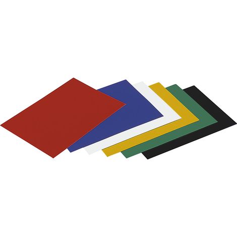 FRANKEL kaiserkraft, Plaquette magnétique, format A4, lot de 6 (1/2)