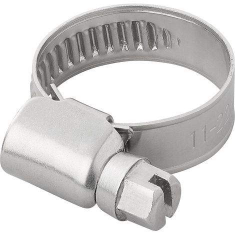 Stainless Steel Hose Clamp 11-22 mm, A4 Marine Grade (1/5)