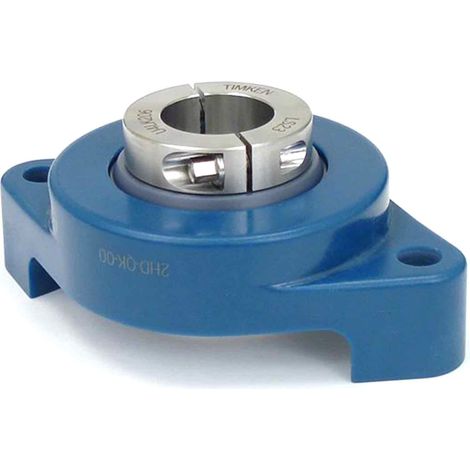 Palier plastique Hygienic Blue Poly Round NAU4LKBFLQK207-23-TIMKEN