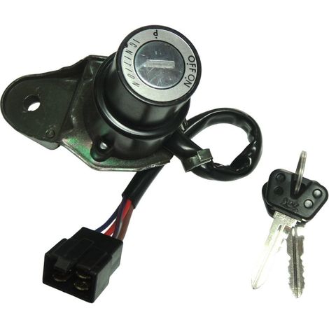 Interruptor de encendido EMGO 2025/02 para Yamaha XV 500 Virago '92-'94 y XV 535 Virago '88-'00 (OEM: 2NT-82510-01)