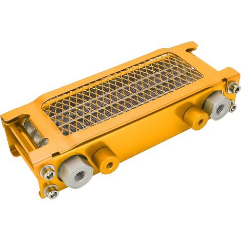 Kit Refroidisseur d'Huile Moto Aluminium 4 Rangs Haute Performance Compatible Monkey 50cc-110cc Radiateur d'Huile Doré (1/5)