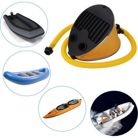 Pompe à air portable pour bateau gonflable, kayak et canoë - Accessoire durable en PP (1/5)