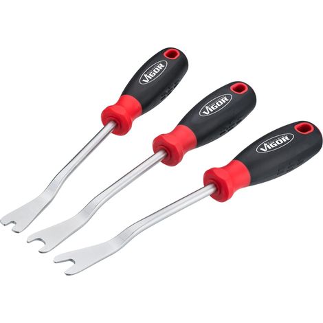 VIGOR Clip Löse Satz, V5885, 3-tlg., Anzahl Werkzeuge: 3 (1/4)