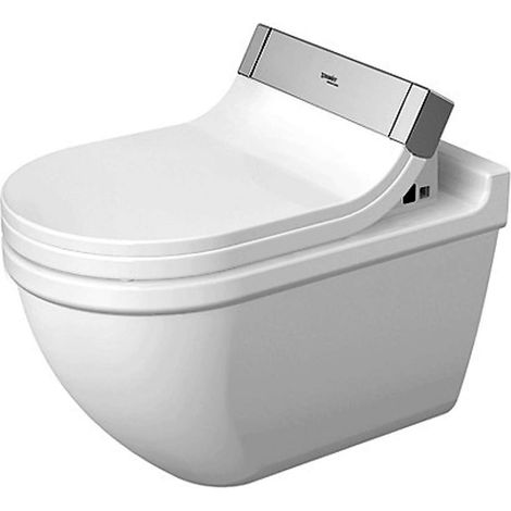 inodoro suspendido Duravit Starck 3 para SensoWash®, 2226590000 (1/4)