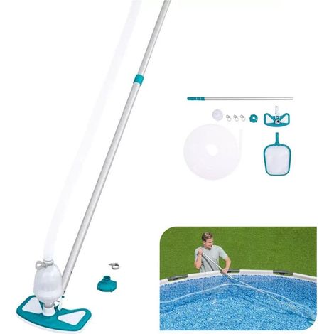 Kit De Nettoyage De Piscine Aquaclean Compatible Avec Des Pompes De 2,006 L / H 58234 (1/5)