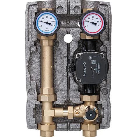 Kit de circuit de chauffage Easyflow DN25 Circulateur 3 voies Grundfos UPM 3 Hybride 25-70