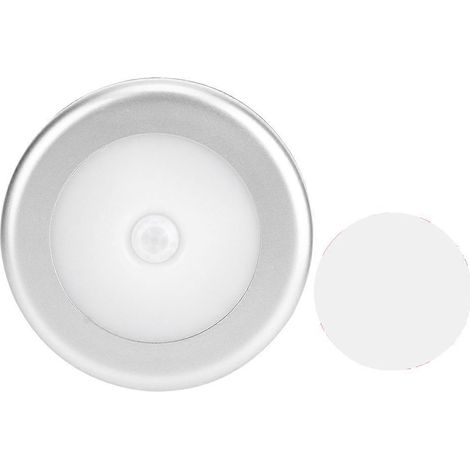 6-LED-Bewegungsmelder-LED-Leuchte, Infrarotsensor für Flur, Treppenhaus, Badezimmer, Schlafzimmer, Kleiderschrank. (1/5)