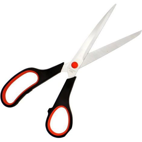 Ciseaux - 23 cm - Lame Acier Inoxydable - Droitiers Et Gauchers - 1 Pièce (1/2)