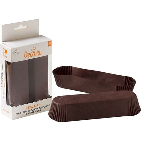 Decora 0339895 CF 60 PIROTTINI ECLAIR 135X33X28 H MM MARRONE