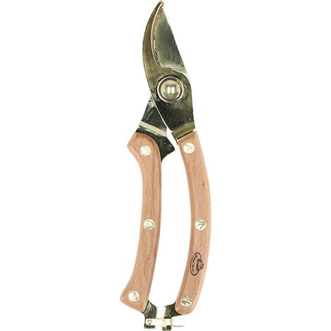Esschert Design Gartenschere mit vergoldeten Klingen (1/2)