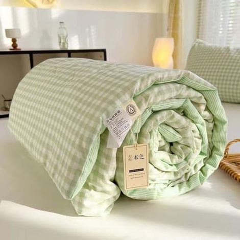 2/1 Personnes Couvre Lit Matelassée Matelassé Dessus De Lit Bedding Doux Microfiber Couvre-lit Couverture De Lit Climatisation Couette Parure De Lit Jeté De Lit - Réversible Imprimé En Moderne ( Color (1/5)