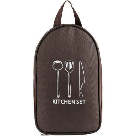 Sac de rangement pour couteaux - Sac de rangement professionnel pour ustensiles de cuisine de camping (1/5)