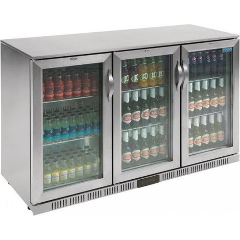 Arrière-bar 3 portes battantes vitrées 330 Litres, 350 W, 220 V - MONO (1/5)