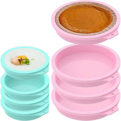 Moule à œufs pour friteuse à air chaud, moule à œufs en silicone, tasse à pocher antiadhésive résistante à la chaleur (1/4)