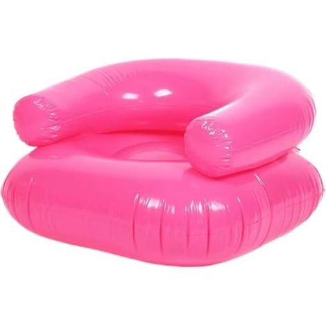 Fauteuil gonflable, canapé d'air confortable et portable Canapé gonflable d'extérieur Idéal pour le salon, la chambre, la lecture, le camping, la plage, la piscine, les voyages et les fêtes (1/5)
