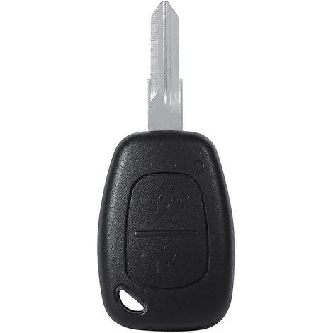 Coque de clé de voiture télécommande vierge à 2 boutons pour Renault Kangoo et Dacia Logan (1/4)