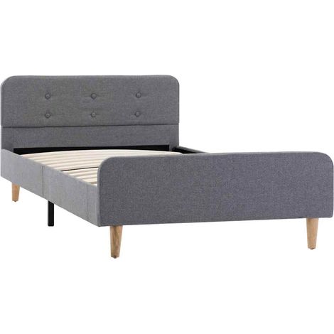 Maison Exclusive - Giroletto Grigio Chiaro in Tessuto 100x200 cm (1/5)