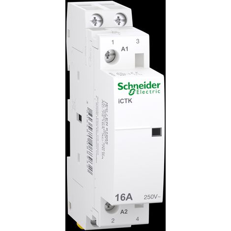 Modulares Schütz, Acti9 iCTK50-16-20-230 16A 2NO 50Hz 230/240 VAC, ohne Möglichkeit