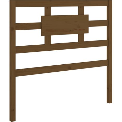 Maison Exclusive - Kopfteil Honigbraun 80,5x4x100 cm Massivholz K