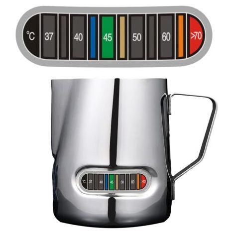 Thermomètre À Bande Réutilisable - Autocollant De Température De Tasse De Café, Affichage De Température Pour La Fermentation Groupe De Changement De Couleur Adhésif Pour Brassage De Bière De Vin Ko