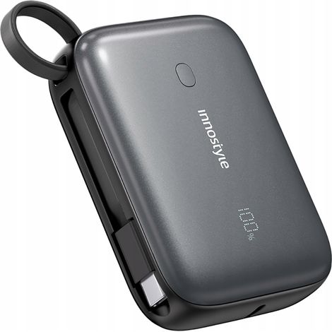 INNOSTYLE POWERGO MINI POWERBANK 10000MAH 3X USB USB-C 22.5W CON CABLE USB-C