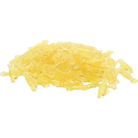 100 Pièces Enfile-Aiguilles Poisson Jaune, Modèles Mini et Grand pour Machine à Coudre Automatique (1/5)