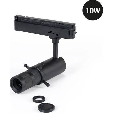Proyector Shapeable Para Carril Monofásico - 10W - 20º-35 -
