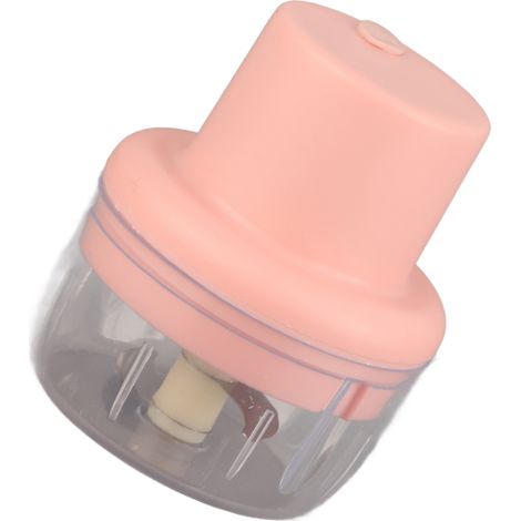 Kabelloser Knoblauchzerkleinerer mit integriertem Akku, ideal als Baby-Knoblauchhacker, elektrischer Mini-Fleischwolf, Knoblauchpresse und -zerkleinerer (100 ml). (1/5)