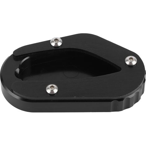 Plaque d'élargissement pour béquille latérale de moto, compatible TRIUMPH Bonneville T100 et T120, Noir (1/5)