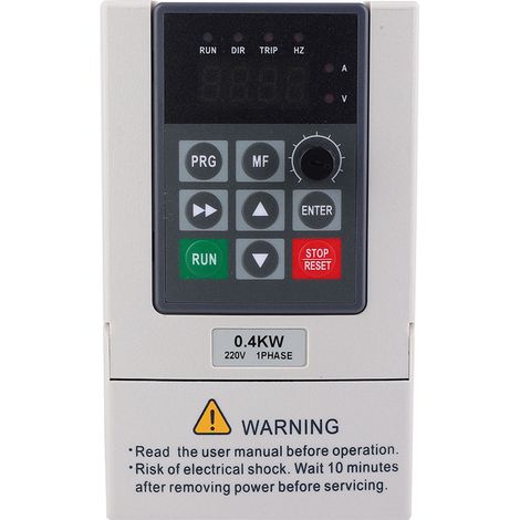 Onduleur monophasé, convertisseur de fréquence variable, multifonctionnel stable pour machines d'impression, équipement d'emballage, équipement de contrôle automatique