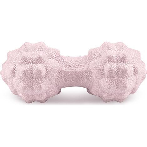 Balle de massage en forme de cacahuète en TPR pour un massage musculaire profond Rose (1/5)