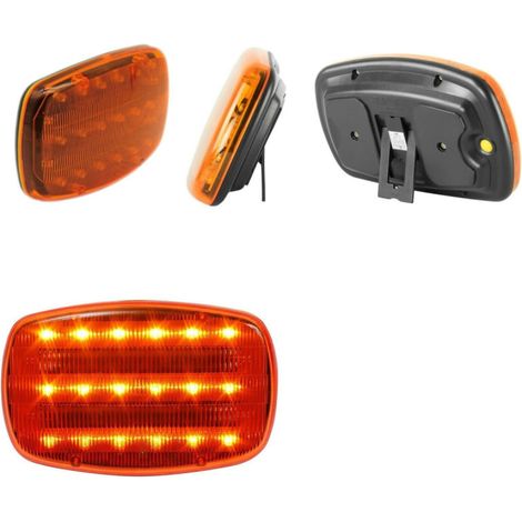 LED-Not-/Signalrundumleuchte mit Magnet, 12/24 V