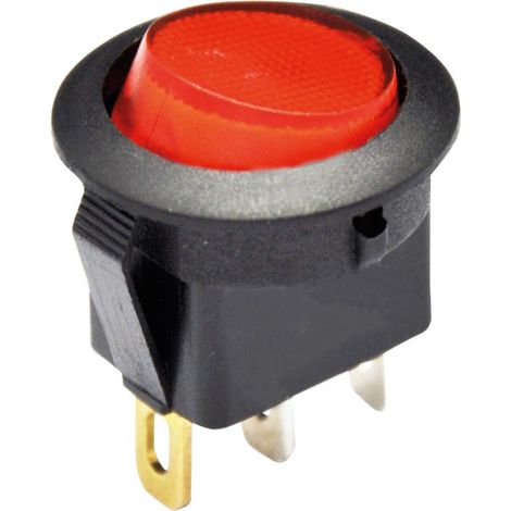 Pack 5 Interruptor SPST ON/OFF con luz 6A-10(4)A GSC 001105503 (1/2)