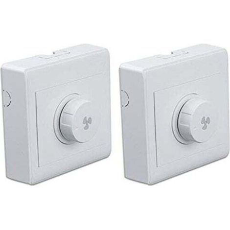 Lot de 2 variateurs de vitesse pour ventilateur de plafond 300 W, 220 V, 10 A, panneau de commande (1/4)