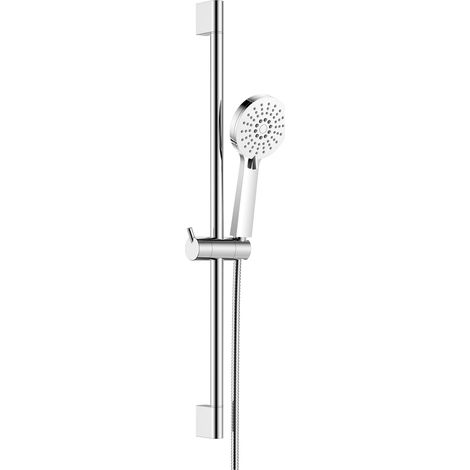 Système de douche Colonne de douche avec douchette à 3 types de jet, chromé (style3) (1/4)