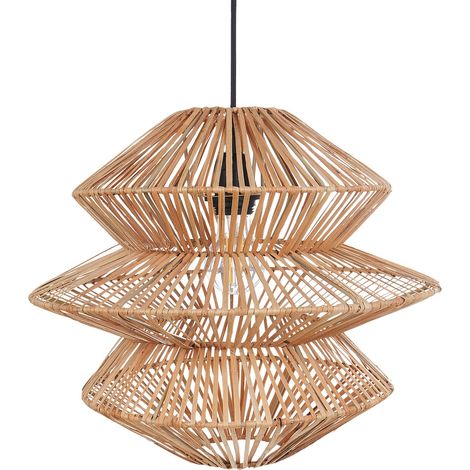Hängeleuchte ANDUKI Rattan Naturfarben