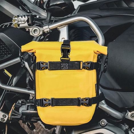 Borsa da moto Dailygoods da 8 litri, impermeabile, a tracolla/borsa laterale per moto, compatta, 37 x 19 x 10 cm (1/5)