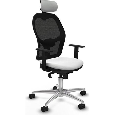 Piqueras-y-crespo Silla Confort Pro blanca para oficina (1/3)
