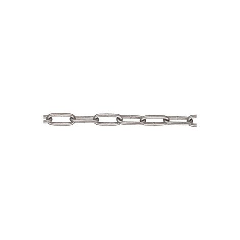 kaiserkraft  Catena di acciaio  spessore anello 6 mm 