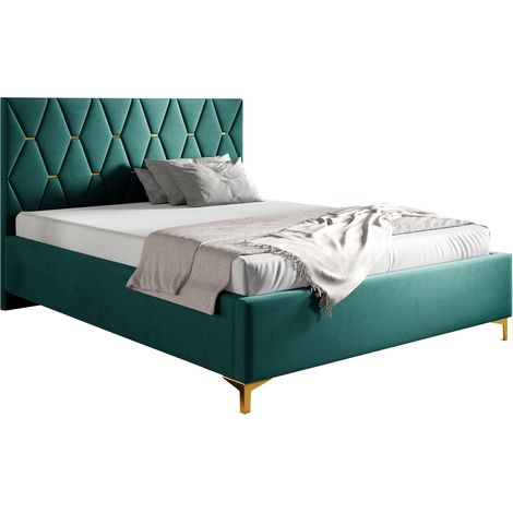 Cama Semita, Manila 37, Doble, 180x200, Tapiz, Somieres, 198x222x122cm (1/5)