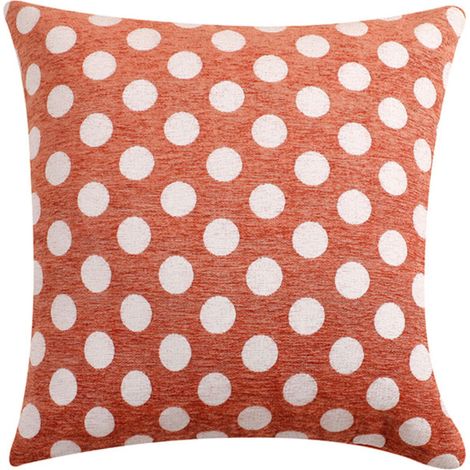 Housse de coussin carrée en laine artificielle douce et moelleuse, pour canapé, salon ou chambre (45 x 45 cm). (1/5)
