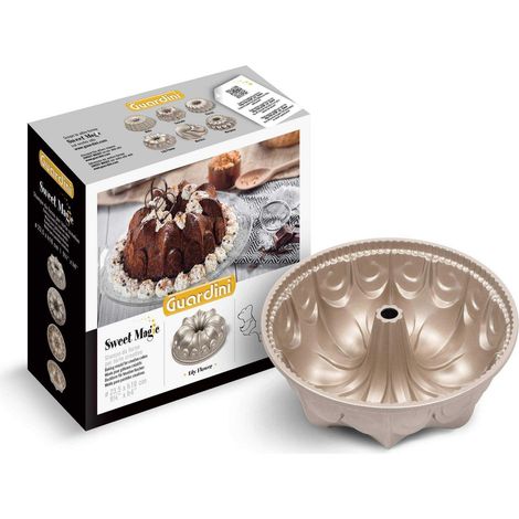 no-name Sweet Magic Molde para Pastel Flor de Lis Bronce (1/3)