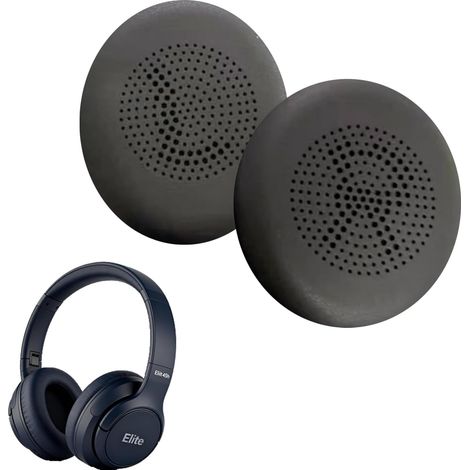 Mousse Casque pour Jabra Evolve2 65 40, Mousse Coussin Coussinets D’Isolation Oreillettes de Remplacement Couvre Oreillette Casque Audio Protéiné Plus Doux Protection pour 65MS 65UC 40UC 40MS USB 45H
